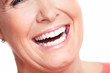 Happy woman smile.