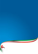 Abstract background Italian flag