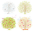 Vector: Four seasons Four seasons