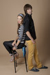 The young couple