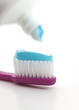 Tooth brush with paste