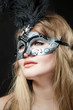 girl in a mask