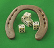 Horseshoe with dice