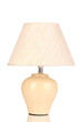 table lamp isolated on white