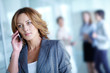 Woman calling