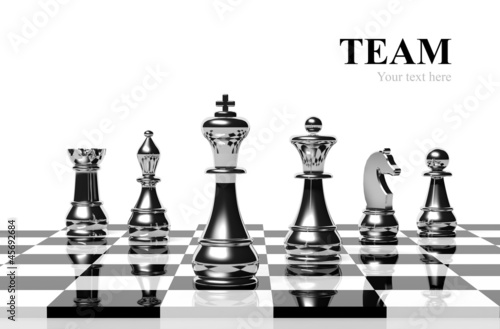 Illustration: Chess game Chess game