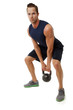 Photo: Kettle bell exercise Kettle bell exercise