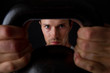 Photo: Closeup of kettlebell exercise Closeup of kettlebell exercise