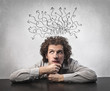 Photo: Thinking a Solution Thinking a Solution