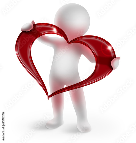 Illustration: i give you my heart i give you my heart