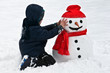 Photo: snowman snowman
