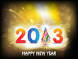 abstract new year backround with christmas tree