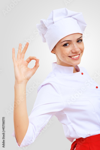 Photo: Portrait of a cook Portrait of a cook