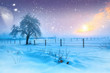 snowing