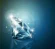 Shiny diamond background