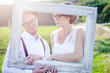 Foto: Lovely laughing wedding couple Lovely laughing wedding couple