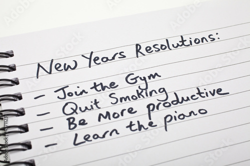 Photo: New Year's Resolutions New Year's Resolutions