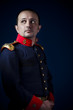 man wearing military jacket 19th century Spanish army