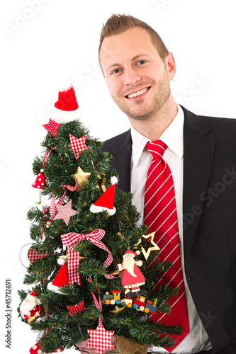 Photo: Manager wünscht ein Frohes Fest Manager wünscht ein Frohes Fest