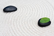 Zen Garten | Wohlbefinden | Schwarze Steine