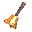 3d render of a handbell