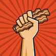 Vector: Fist Full of Bacon Fist Full of Bacon
