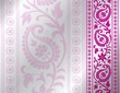 paisley floral pattern , wedding template , royal India