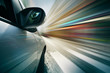 Car Driving In City, Blurred M...