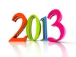 Illustration: Happy New Year 2013 calendar background Happy New Year 2013 calendar background