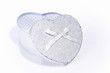 Open silver box