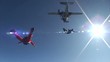 Skydiving video.