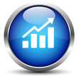 Statistik Button Blau