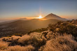 Atardecer junto al Teide