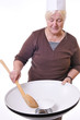 Seniorin mit Beauty Dish
