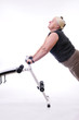 Seniorin beim Sport