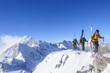 Gratwanderung im Winter