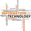 word cloud - information technology