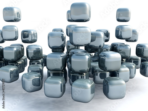 Illustration: 3D Cubes 3D Cubes