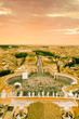 St Peter Square and Rome
