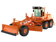 bulldozer isolated