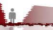 men breake the wall