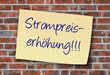 Strompreiserhöhung