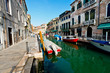 View of a canal in Venice