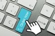 Order now. Hand. Keyboard key