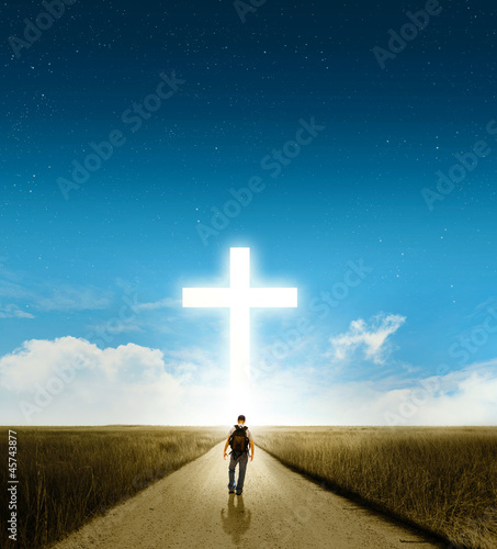 Photo: Walk to the cross Walk to the cross