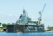 ship in the dry dock