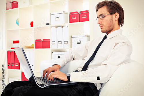 Photo: typing on laptop typing on laptop