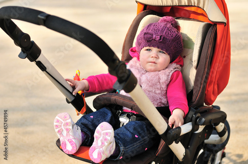 Photo: baby in stroller baby in stroller