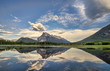 Photo: Vermilion Lakes Perfect Reflection Vermilion Lakes Perfect Reflection