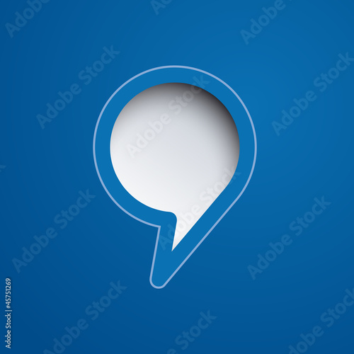 Vector: Cover speech in blue background # Vector Cover speech in blue background # Vector